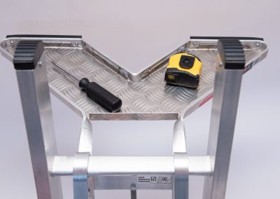 V Shape platform Ladder Stay